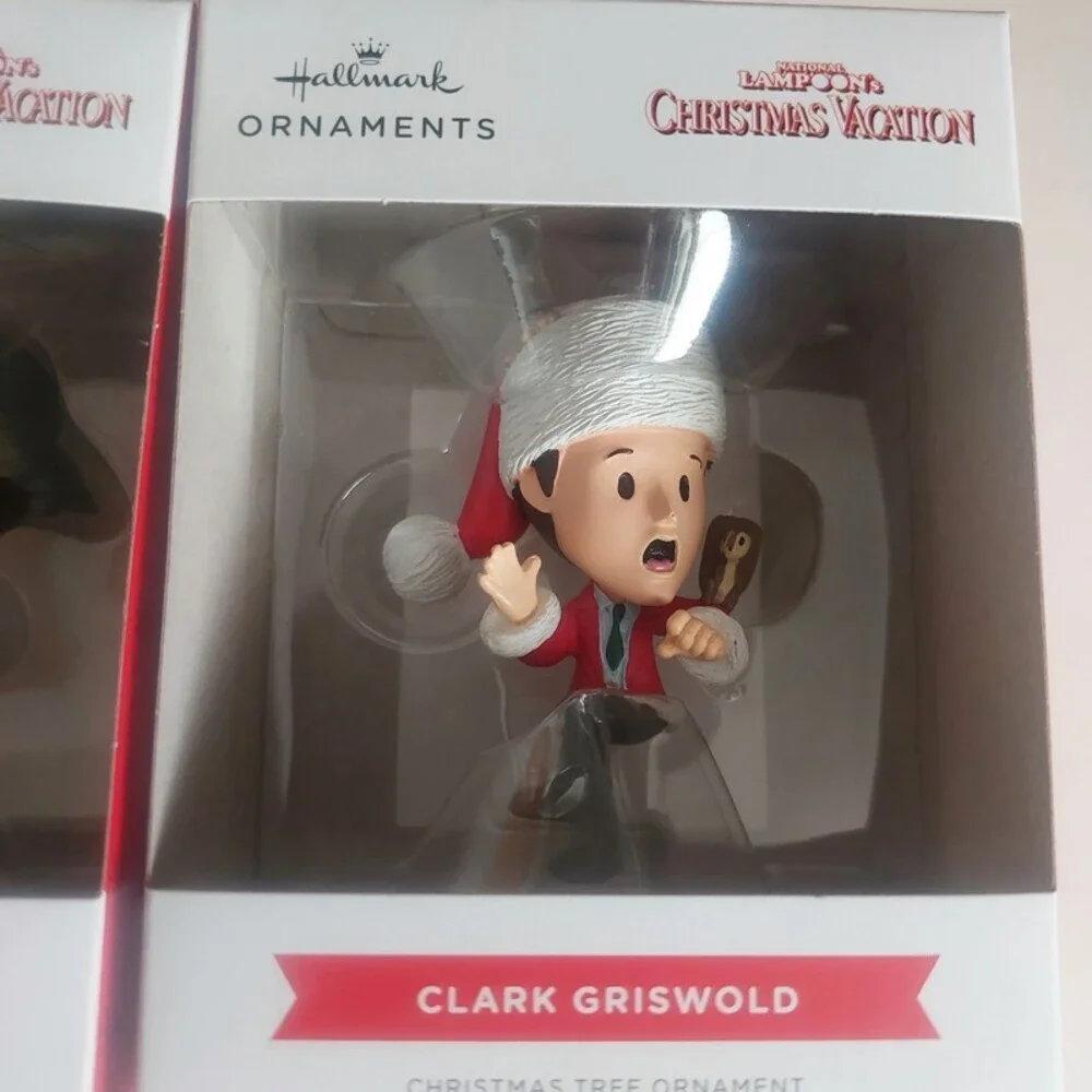 Lot of National Lampoons Christmas Vacation Cousin Eddie Clark Tree Ornaments